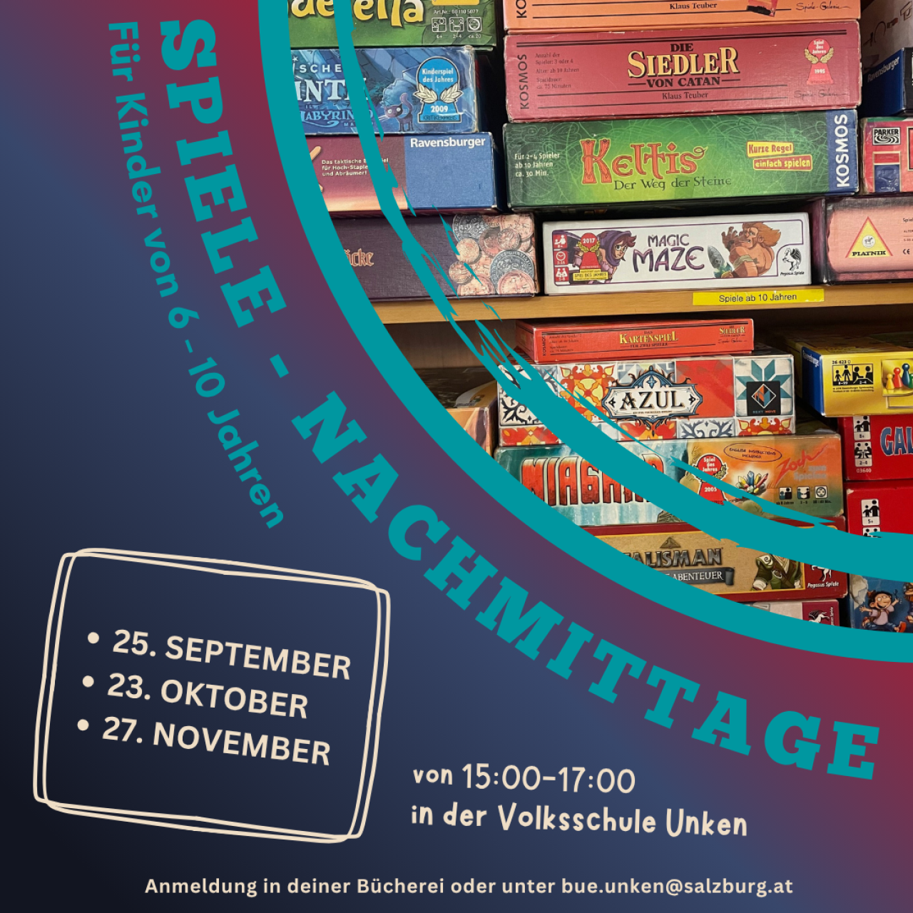 Spielenachmittage 2026